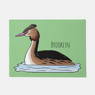 Tapete ilustração de desenho animado de aves-cinzentas cr