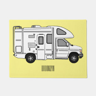 Tapete Ilustração de desenho animado de Campervan