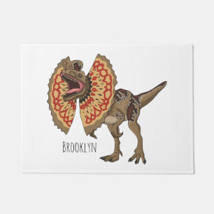 Tapete Ilustração de desenho animado de Dilophosaurus