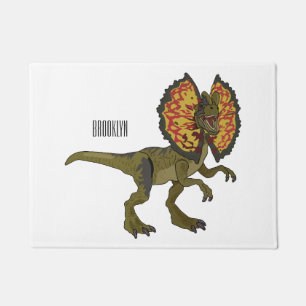 Tapete Ilustração de desenho animado de Dilophosaurus