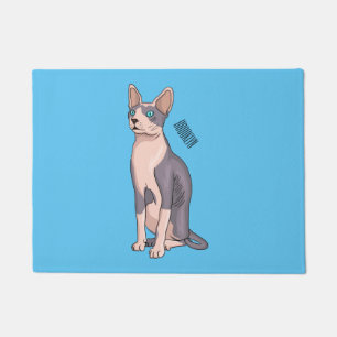 Tapete Ilustração de desenho animado de gato esphynx