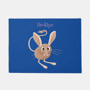 Tapete Ilustração de desenho animado de jerboa, de orelha