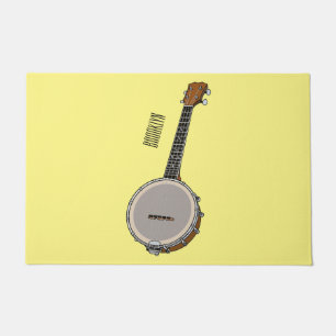 Tapete Ilustração de desenho animado do Banjo