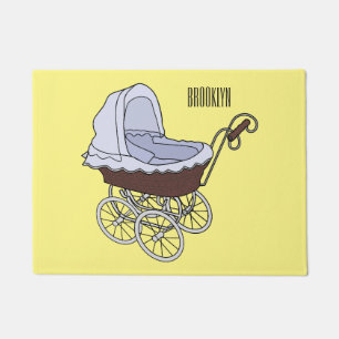 Tapete Ilustração de desenho animado do stroller