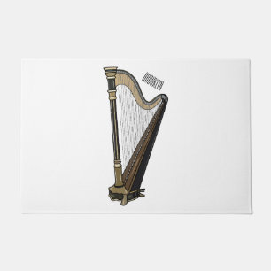 Tapete Ilustração de desenho animado Harp