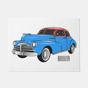 Tapete Ilustração do desenho animado Classic car 1948