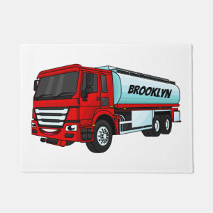 Tapete Ilustração do desenho animado do transporte de cam
