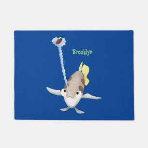 Tapete Imagem de desenho animado de Arquerfish em Cute