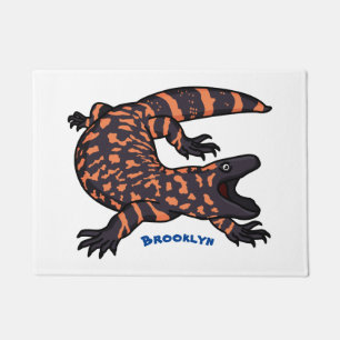 Tapete Imagem de desenho animado de lagarto monstro de gi
