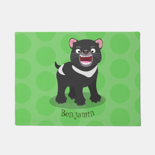 Tapete Imagem de desenho animado do demônio da Tasmânia,  (Frente)