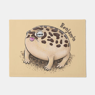Tapete Imagem de desenho animado do sapo de chuva deserto