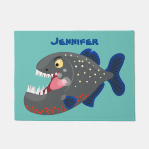 Tapete Imagem de uma piranha engraçada e famosa