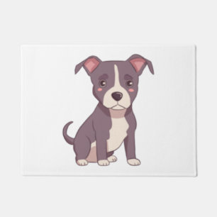 Tapete Imagem do belo pit bull terrier kawaii americano