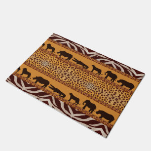 Tapete Impressão Animal Moderna Tribal African Cheetah