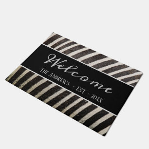 Tapete Impressão Moderna de Zebra Quente Personalizada