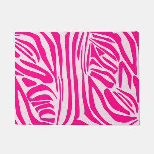 Tapete Impressão zebra rosa