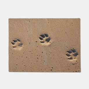 Tapete Impressões animais da pata na areia