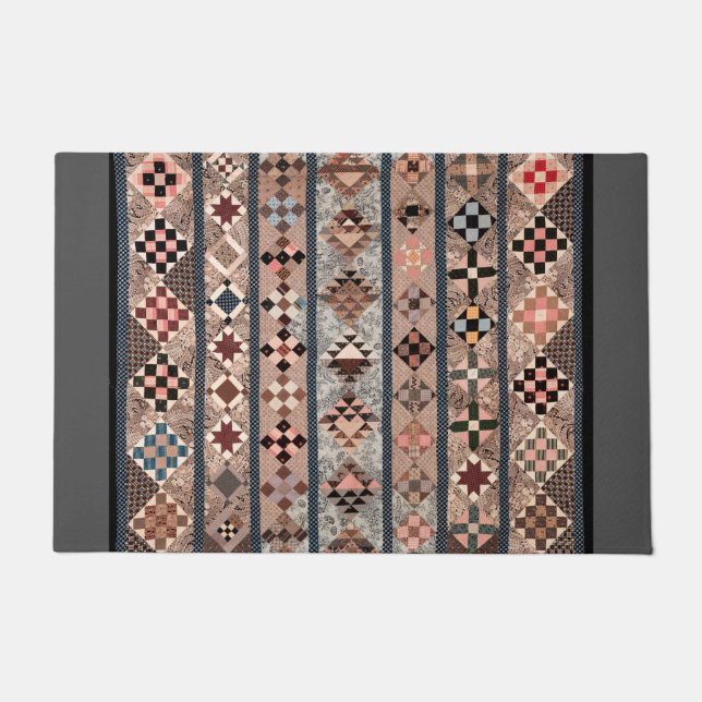 Tapete Inclinação com formas geométricas (Frente)