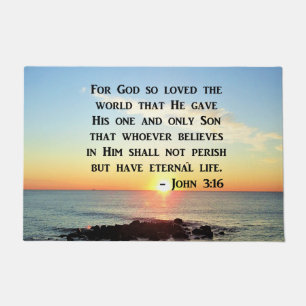 TAPETE INSPIRANDO JOHN 3:16 DESIGN DE FOTO SUNRISE