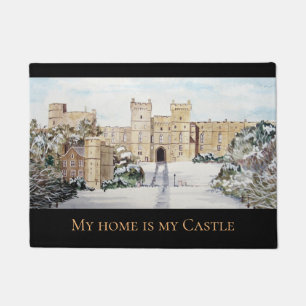 Tapete Inverno no Castelo de Windsor por Farida Greenfiel