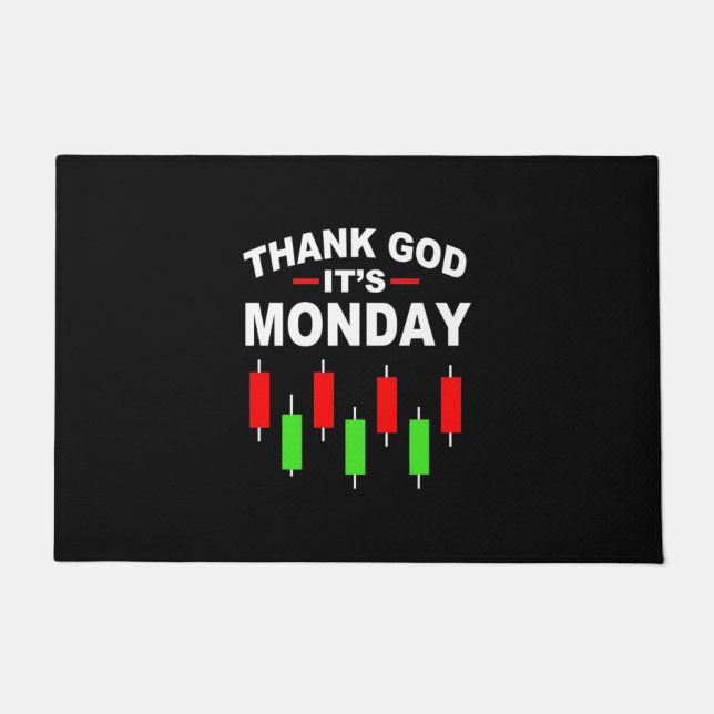 Tapete Investidor Obrigado Deus É Segunda (Frente)