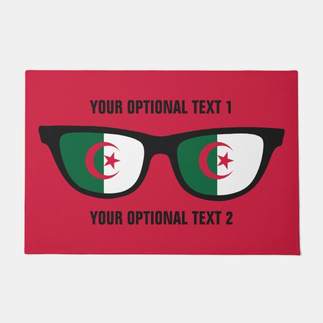 Tapete Invólucro personalizado de portas de tons argelino (Frente)