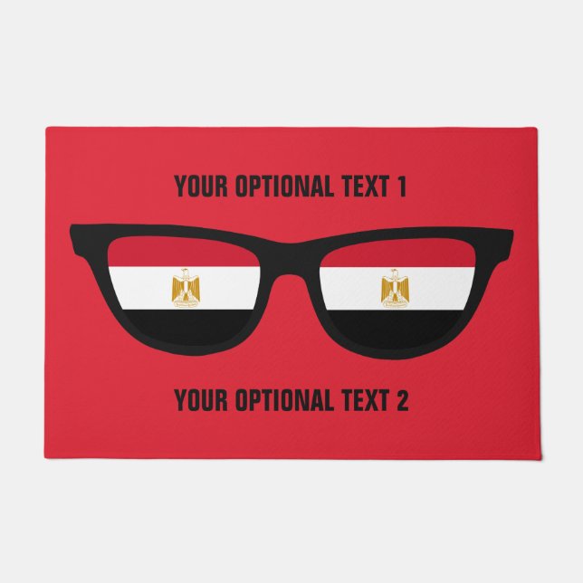 Tapete Invólucro personalizado de portas do Egito Shades (Frente)