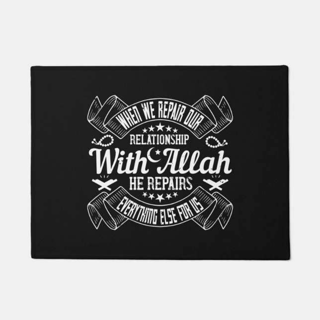 Tapete Islã - Repare sua relação com Alá (Frente)