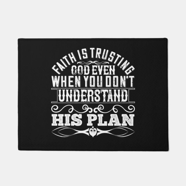 Tapete Islam - Faith Is Trusting God (Frente)