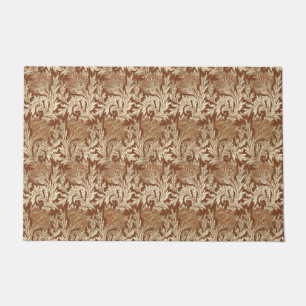 Tapete Jacobean Flower Damask, Brown e Taupe Tan