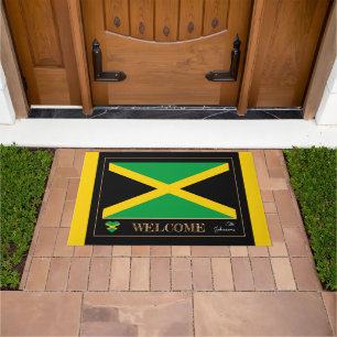 Tapete Jamaica & Jamaican Flag house mats /sport Bem-vind