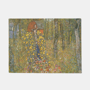 Tapete Jardim de fazenda com Crucifixo (por Gustav Klimt)