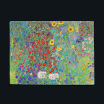 Tapete Jardim de fazenda com Sunflower Gustav Klimt<br><div class="desc">Jardim de fazenda com Sunflower Gustav Klimt</div>
