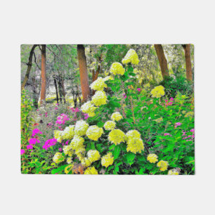 Tapete Jardim de Hydrangea do Chartreuse Green Limelight