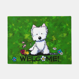 Tapete Jardim Helper Westie Doormat