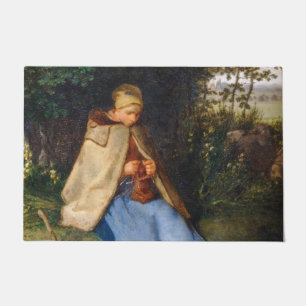 Tapete Jean-Francois Millet - The Knitter