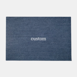 Tapete jeans abstrato personalizado