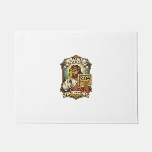 Tapete Jesus engraçado erro 404 Humor desenvolvedor web p (Frente)
