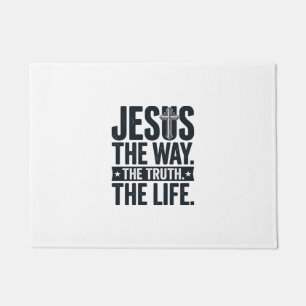 Tapete Jesus O Caminho A Verdade A Vida Camiseta Cristã
