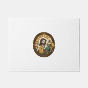 Tapete Jesus Selfie Acidental com Câmera Frontal e Papada