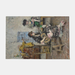 Tapete Jogadora de Violão Flamenco (Guitarrista Espanhola