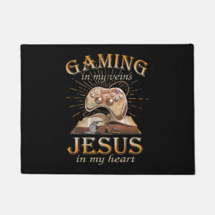 Tapete Jogos nas Minhas Veias Jesus no Meu Coração