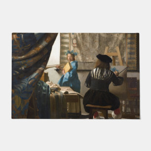 Tapete Johannes Vermeer - A Alegoria da Pintura