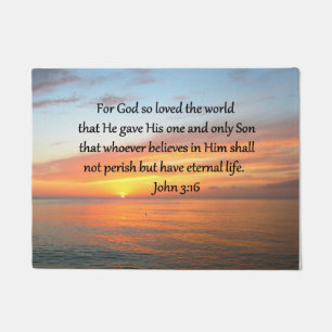 TAPETE JOHN 3:16 SUNRISE SOBRE A FOTO OCEANA