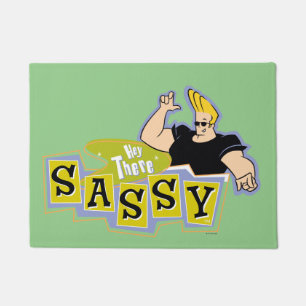 Tapete Johnny Bravo - Ei, Lá Sassy