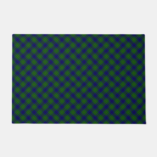 Tapete Johnstone tartan Blue xadrez (Frente)