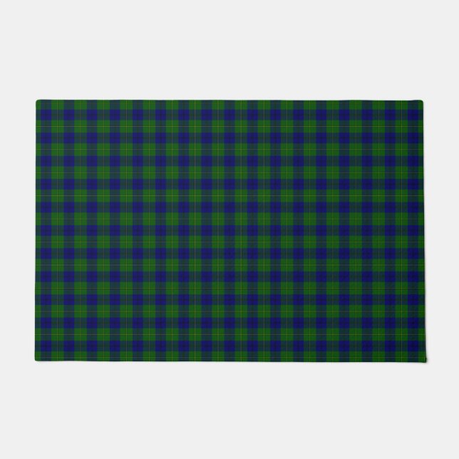 Tapete Johnstone tartan Blue xadrez (Frente)