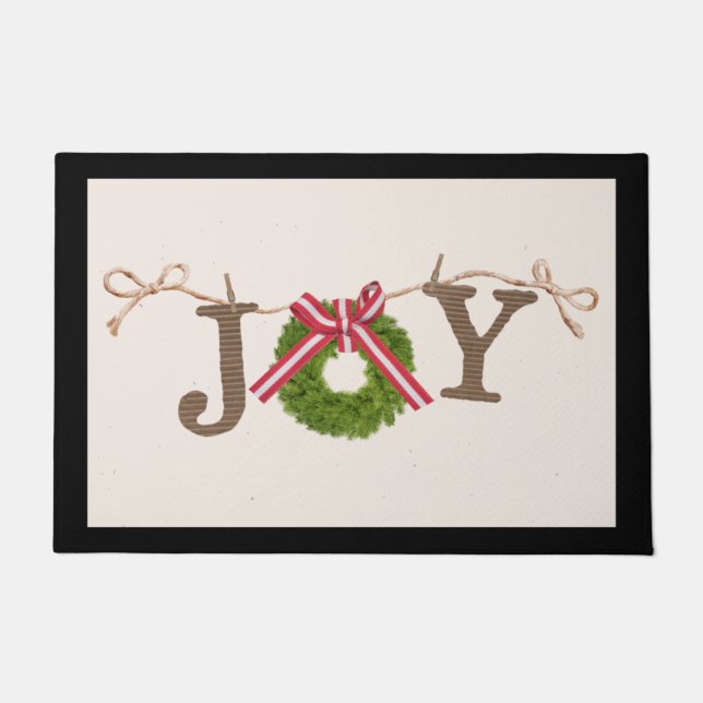 Tapete Joy Christmas Doormat (Frente)