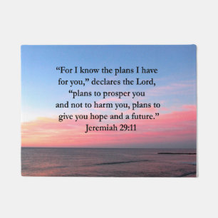TAPETE JOYFUL JEREMIAH 29:11 SOL