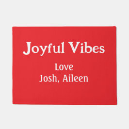 Tapete Joyful Vibes Red Natal feriados ama a família si